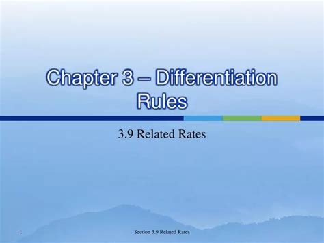 Ppt Chapter 3 Differentiation Rules Powerpoint Presentation Free