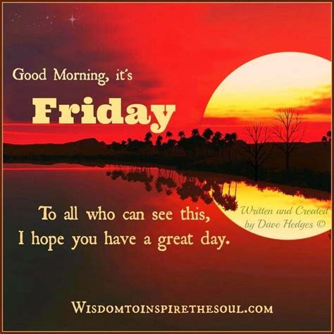 28 Awesome Good Morning Friday Quotes Facebook Images Good Morning