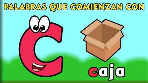 Palabras Con C Words That Start With C Youtube