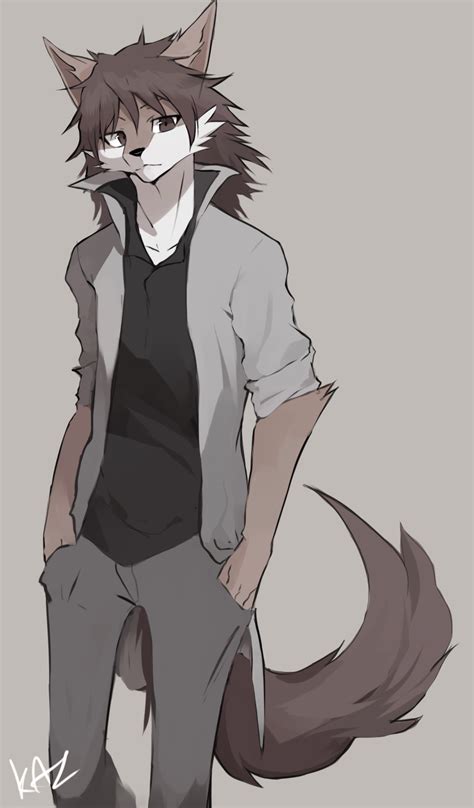 Anime Anthro Wolf Drawings