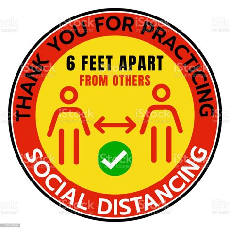 Thank You For Practicing Social Distancing Sign Social Distancing