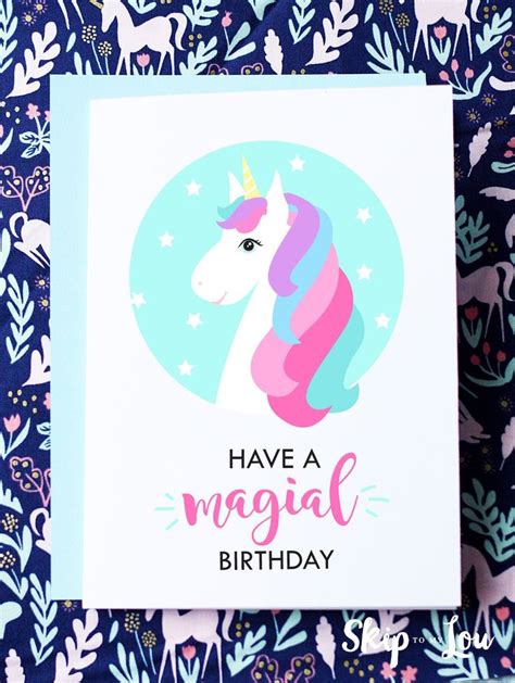 Kids Printable Birthday Cards Free
