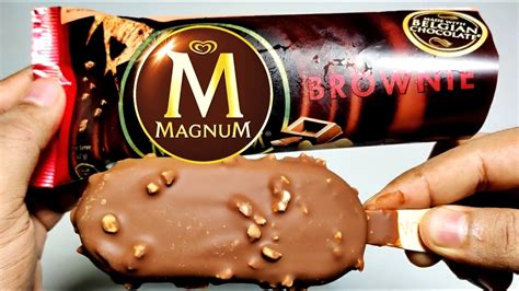 Magnum Brownie Belgian Chocolate Ice Cream🍨62g80ml Ingredients