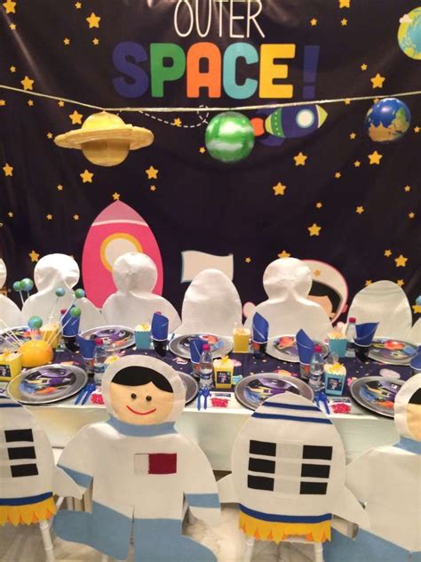 Astronauts Space Birthday Party Ideas Photo 1 Of 19 Catch My