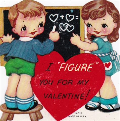 A Valentine From The Early 60s Vintage Valentine Cards Vintage