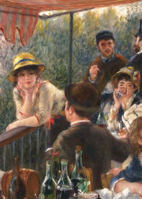 Auguste Renoir Luncheon Of The Boating Party Detail