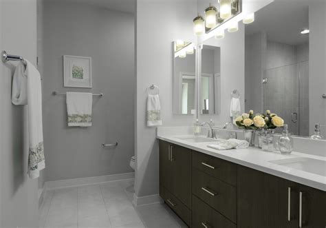 We may earn commission on some of the items you choose to buy. Bathroom Color Ideas: Pretty Gray Paint Selections