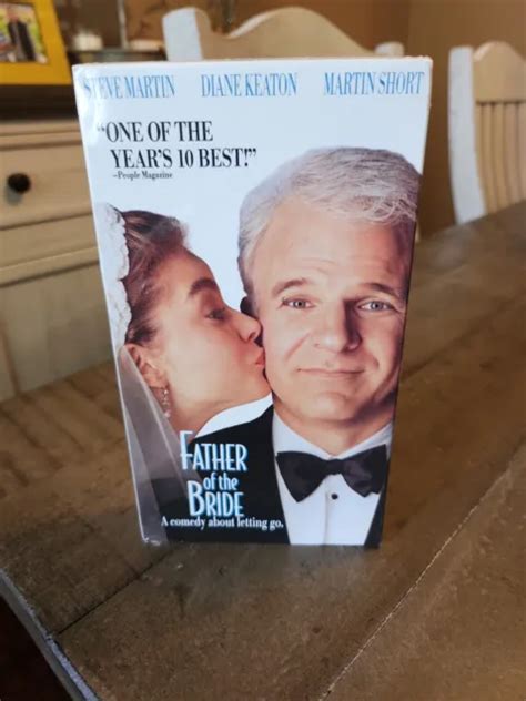 Father Of The Bride Vhs Vcr Video Tape Movie Steve Martin New Sealed