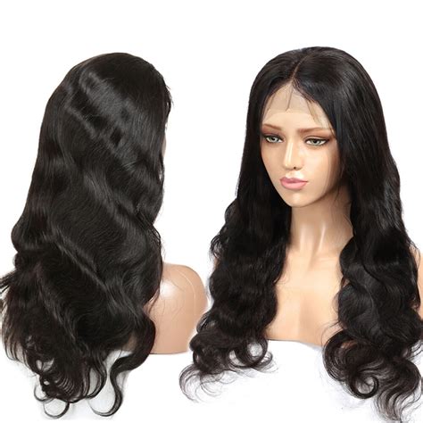 250 High Density Body Wave Human Hair Lace Front Wigs Tinashehair