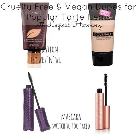 All brands (including abh) are cruelty free. Cruelty Free & Vegan Dupes for Popular Tarte Items ...