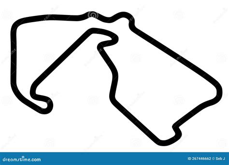 Silverstone Circuit For Motorsport And Autosport Template For Your