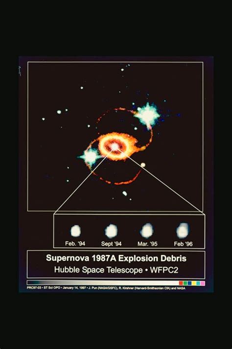 Esa Hubble Reveals Structure Of Supernova 1987a Debris
