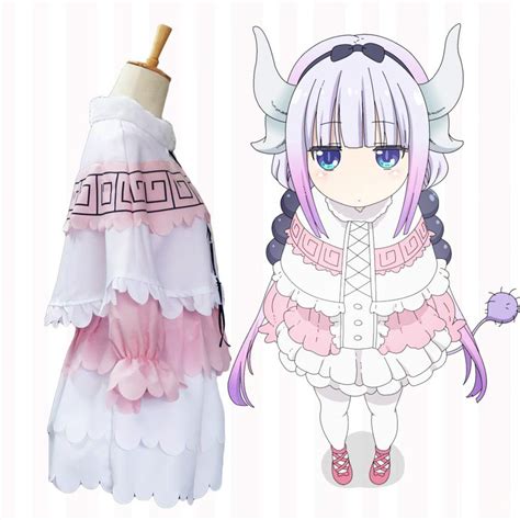 Miss Kobayashis Dragon Maid Kamui Kanna Shirt Dress Uniform Meidofuku