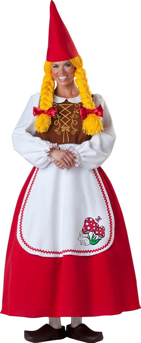 Mrs Garden Gnome Elite Collection Adult Costume Adult Costumes