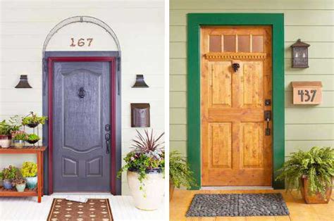 There is nothing wrong in copying the ideas that you really like. Exterior Wood Door Decorating with Paint to Personalize ...