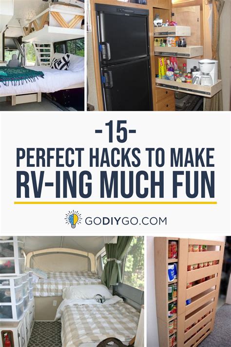 15 Perfect Hacks To Make Rv Ing Much Fun Godiygocom