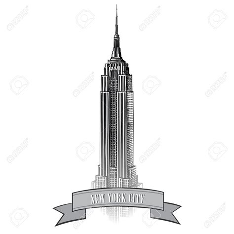 Empire State Building Cartoon Drawing Free Download On Clipartmag