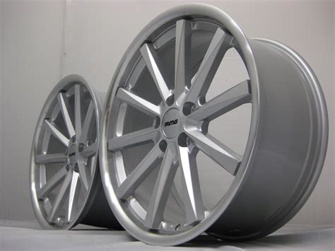 New 19 Oems 110 Concaved Alloys In Silver With Full Polished Face And