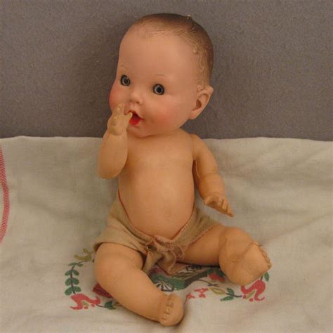 1950s Vintage 11 Sun Rubber Co Gerber Baby Doll From Virtu Doll On