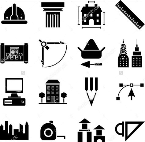 Architecture Vector Icons