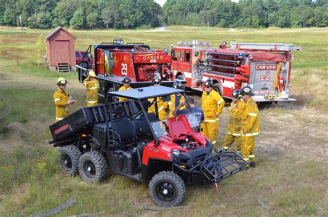 New Polaris Ranger 6x6 Forestry 25 Has Arrived Carver Fire Department