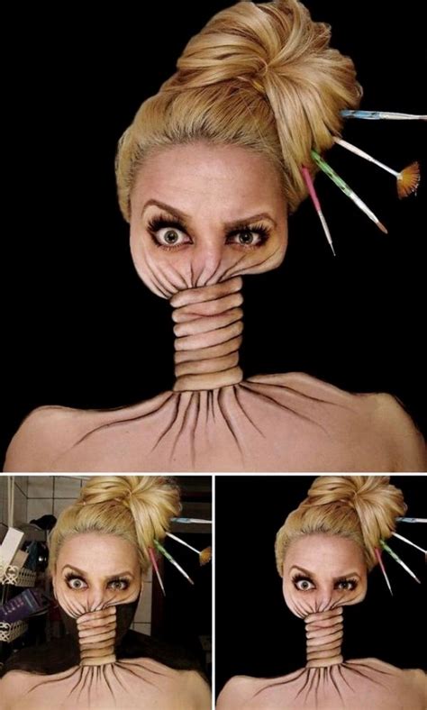 30 mind blowing optical illusion makeup ideas bored art cool halloween makeup amazing