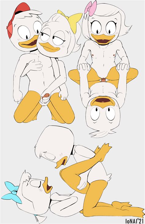 Post 4721181 Dewey Duck Ducktales Ducktales 2017 Huey Duck Ionai June Duck Louie Duck May