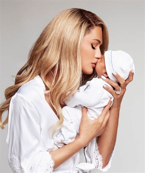 Paris Hilton Shares First Photos Of Baby Boy Phoenixs Face