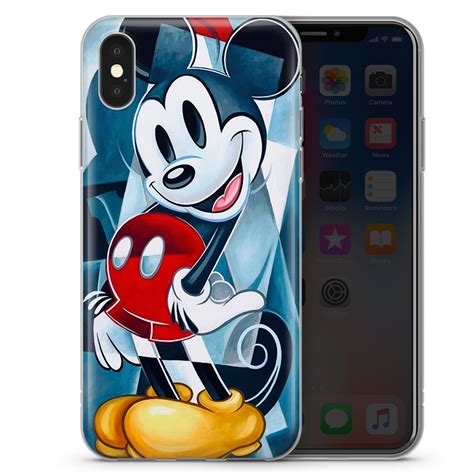 Mickey Mouse Phone Case Cover For Iphone 12 11 X Xs Xr Se2020 Etsy
