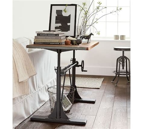 Read about the terms in the limited warranty brochure. Pittsburgh Crank Sit-Stand Desk | Pottery Barn