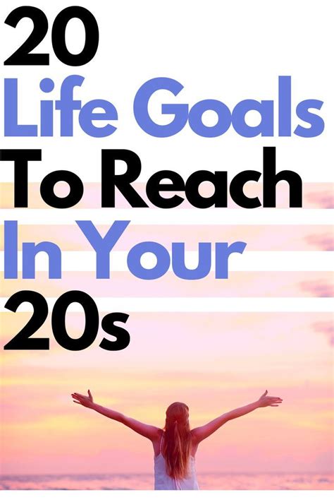 20 Goals To Reach In Your Twenties Your Green Grass Project In 2020