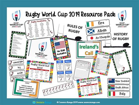 Rugby World Cup 2019 Resource Pack Seomra Ranga
