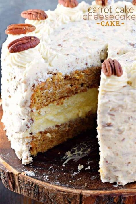 Carrot Cake Cheesecake Cake Recipe Shugary Sweets