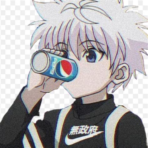 Killua Zoldyck 💙 Em 2021 Killua Pepsi Estampas