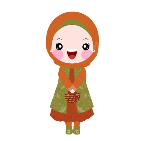 Hijab Chibi Png Picture Chibi Hijab Cute Cute Chibi Minimimi Hijab
