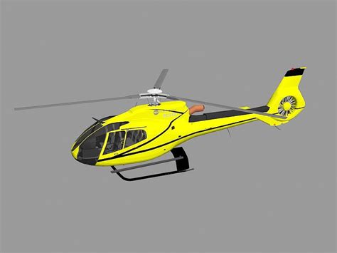 Eurocopter Ec130 Helicopter 3d Model 3ds Max Files Free Download Cadnav