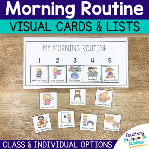 How To Set Up An Effective Kindergarten Morning Routine Teaching