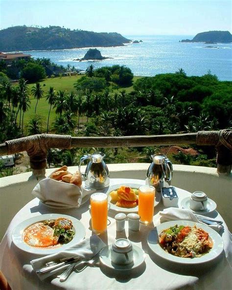 Breakfast with a view | FOOD YUMMY | Pinterest | Brunch, Coffee and Teas