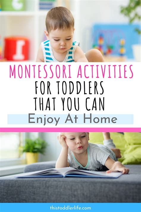 Montessori Activities For Toddlers You Can Enjoy At Home Montessori