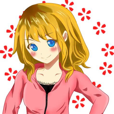 Art Request Blond Blue Eyed Anime Girl By Crafty Lil Vixen On Deviantart