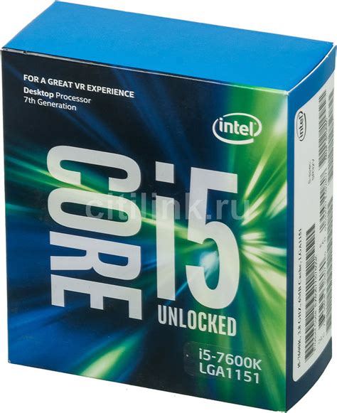 Характеристики Процессор Intel Core I5 7600k Lga 1151 Box