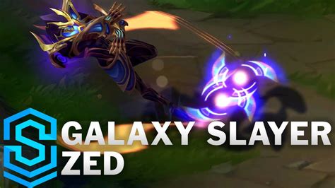 Galaxy Slayer Zed Skin Spotlight Pre Release League Of Legends Youtube