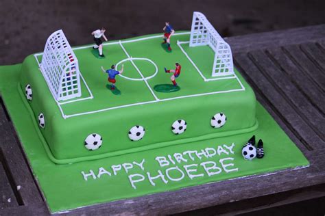 Soccer Pitch Birthday Cake Soccer Birthday Cakes Football Birthday