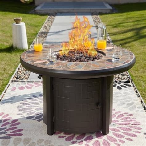 Shop Patio Festival Outdoor 50000 Btu Propane Fire Pit Table With