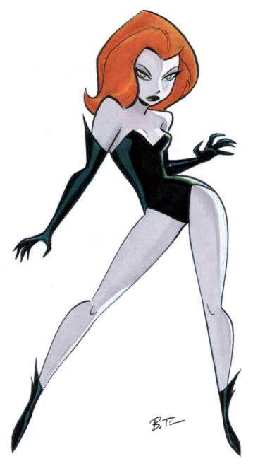 Pose Cartoon Batman The Animated Series Poison Ivy Bruce Timm Poison Ivy Character