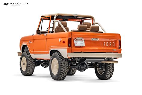 Coyote V8 Swapped 1968 Ford Bronco Combines Orange Paintwork With