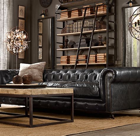 If you found your brown leather sofa at a flea market or vintage store, let it influence the rest of the room. How To Decorate A Living Room With A Black Leather Sofa ...