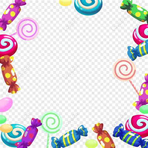 Candy Clip Art Border Clipart Best