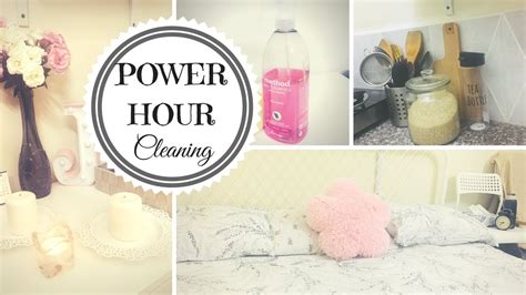 power hour cleaning mom speed cleaning routine youtube