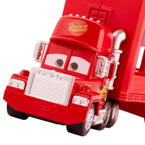Mattel Disney Pixar Cars Wheel Action Drivers Mack Truck Hauler Playset